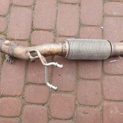 Siatka wydech tłumik elastyczny VW Jetta 5C6