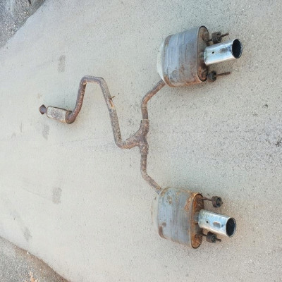 Wydech podwójny 2 rury Opel Insignia 2.0T