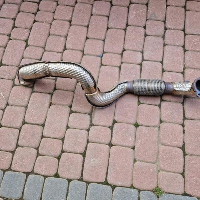 Wydech rura siatka tłumik Opel Astra K V 5