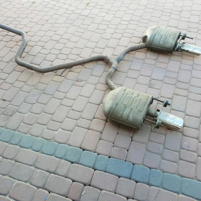 Wydech rura tłumik 2 rury bi-turbo Opel Insignia