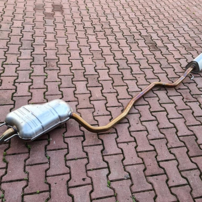 Wydech tłumik katalizator rura Opel Astra K V