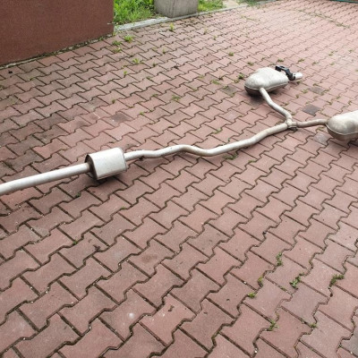 Wydechowa tłumik podwójny Opel Astra K V 1.6T