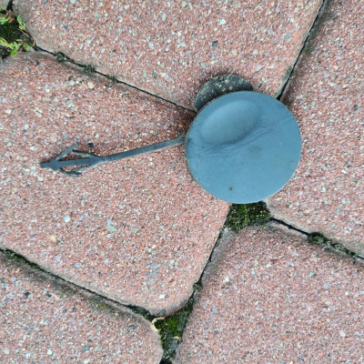 Zaślepka haka zderzaka tył Opel Meriva B 13267970