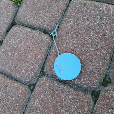 Zaślepka zderzaka haka Opel Insignia 13238290