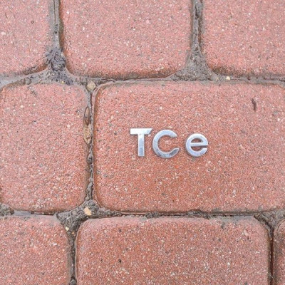 Napis logo emblemat TCE Renault Clio IV 4