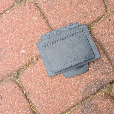 Zaślepka numeru VIN FIAT DOBLO II 2 716068000