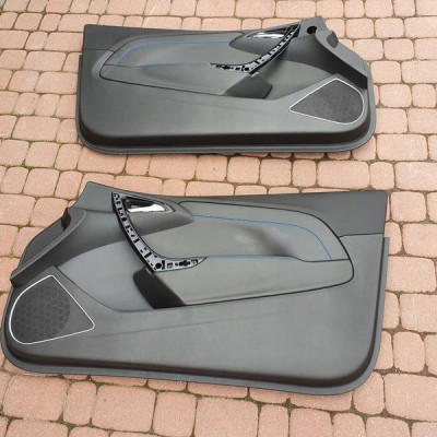 Boczek tapicerka skóra skórzana Astra J IV GTC OPC