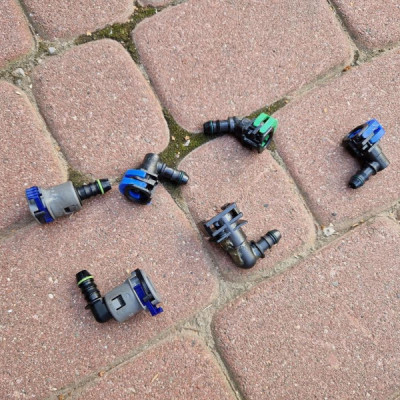 Konćowka paliwa zawleczka paliwa Opel Astra K V