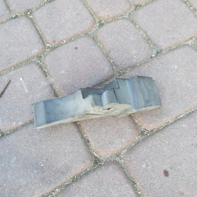 Absorber błotnika L Opel Astra K V LIFT 39122833