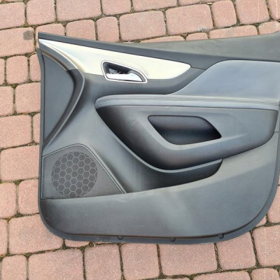 Boczek przód przedni skóra szary EUROPA OPEL Mokka