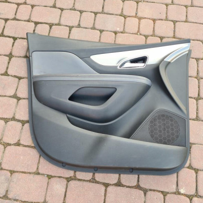 Boczek przód przedni skóra szary EUROPA OPEL Mokka