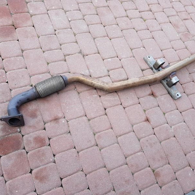 Rura wydechowa wydech tłumik 170km Opel Insignia