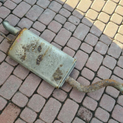 Wydech tłumik tylny 1.4 Opel Meriva B 13267054