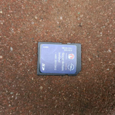 Karta nawigacji Wielka Brytania Opel Insignia