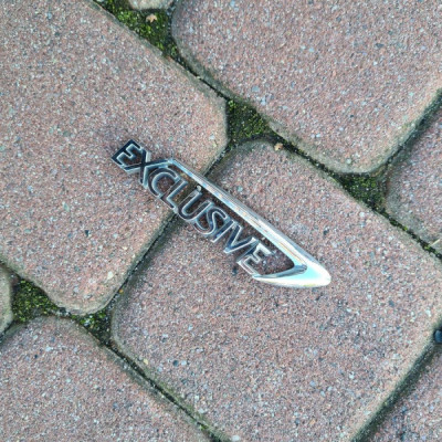 Napis logo Exclusive Opel Insignia B