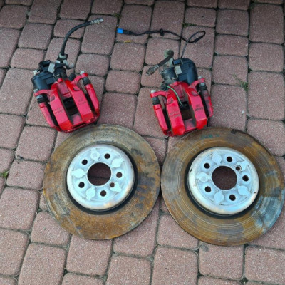 Hamulce komplet hamulcy tył Toyota Supra MK5 BMW BREMBO