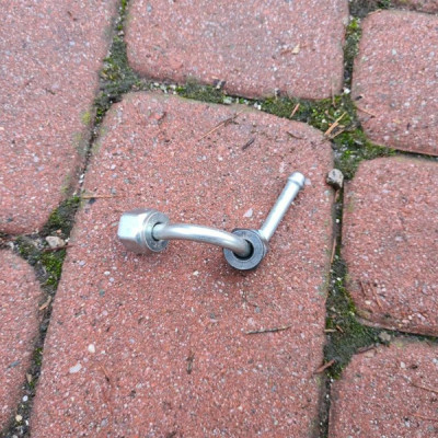 Rura przewód paliwa 1.5D Opel Astra K V 55514309