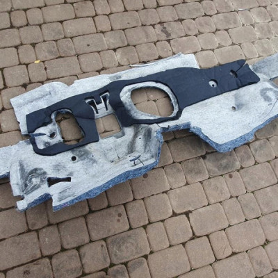 Wyciszenie sciany wnetrza VW Jetta 5C6 5C1863925K