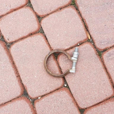 Opaska katalizatora obejma Opel Astra K V