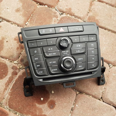 Panel sterowania radia NAVI 950 Zafira C 13406657