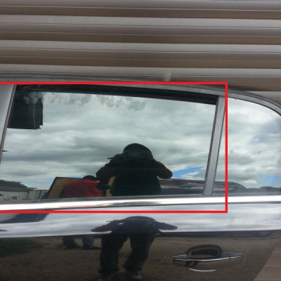 Szyba tył tylnia duża Signum przyciemniana 2005r