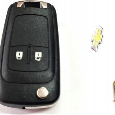 KLUCZYK PILOT OBUDOWA Chevrolet 2 przyciski LOGO