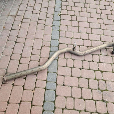 Rura wydech tłumik końcowy tył tylny puszka Vivaro B Trafic III Talento