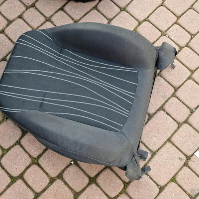 Siedzisko oparcie fotela przód kanapy welur Opel Corsa D 3D