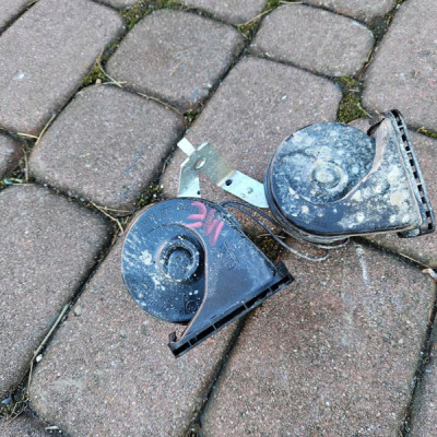 Klakson sygnał trąbka dzwięk podwójny Opel Meriva B