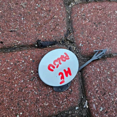 Zaślepka zderzaka haka holownicza przód przednia Opel Meriva B LIFT