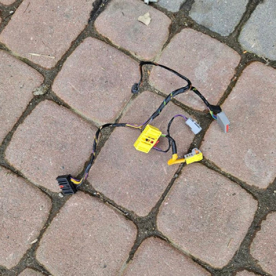 Instalacja wiązka poduszki kierowcy kierownicy AIRBAG Opel Astra K