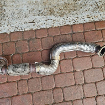 Rura wydechowa siatka 1.4T tłumik Opel Astra K