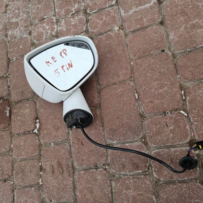 Lusterko prawe EUROPA 5PIN białe Opel Meriva B