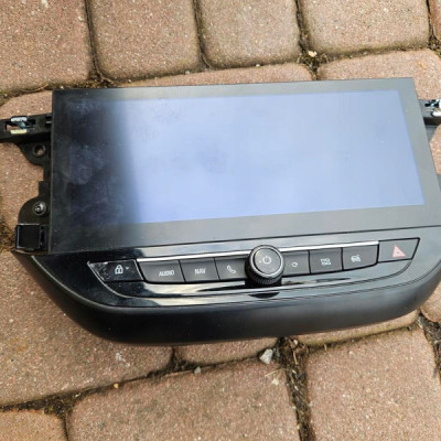 Wyświetlacz nawigacji radia ekran Opel Corsa F E-Corsa 93483346