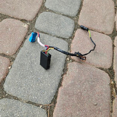 Instalacja moduł wiązka kierownicy podgrzewanej Opel Astra K V 34215512C00