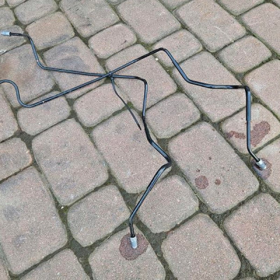 Przewód hamulcowy przód przedni serwa ABS Opel Corsa F E-Corsa