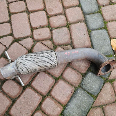 Wydech rura siatka tłumik 2.0T OPC tlecionka Opel Astra J 4 IV