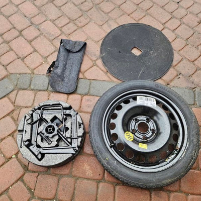 Koło dojazdowe dojazdówka zestaw naprawczy lewarek Opel Astra J 4 IV