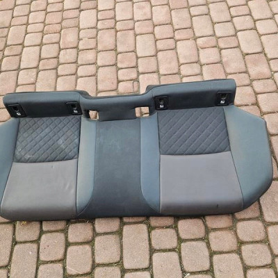 Kanapa siedzisko tył tylna skóra pikowana brązowa TOYOTA CH-R CHR C-HR