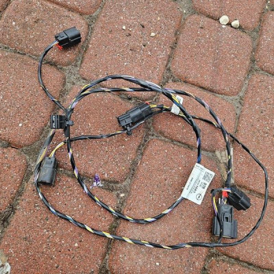 Instalacja wiązka zderzaka przód przedniego PDC Opel Corsa E 39161683 D7R