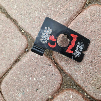 Koszyk mocowanie czujnika parkowania PDC Opel Corsa E