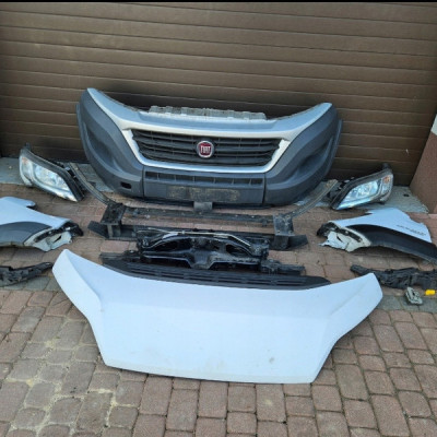 Przód Kompletny bialy maska Zderzak błotnik pas przedni EUROPA Fiat Ducato