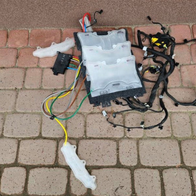 Pompowania masazerze pompki masaz fotela instalacja AGR Opel Astra K