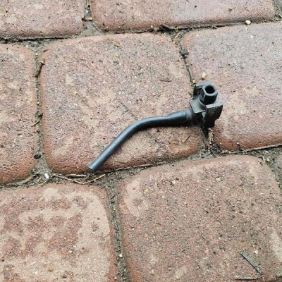 Końcówka przewód zbiorniczka wody wyrownawczy OPEL GRANDLAND X 9676650780