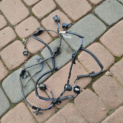 Wiązka instalacja PDC tył tylna 4PDC Renault Clio 4 IV 240155533R