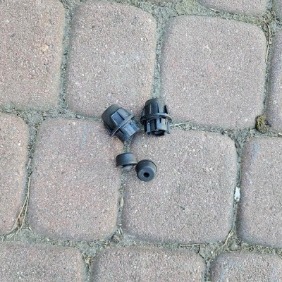 Odbojniki uchwyty klapy gumki Renault Clio 4 IV