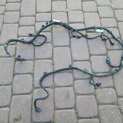 Instalacja wiązka PDC czujników parkowania tył Opel Corsa F 9835937180