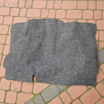 Dywan bagażnika wykładzina Opel Corsa D