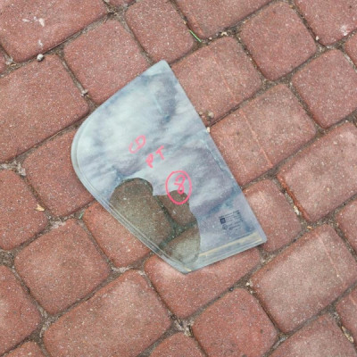 Szyba tył tylna jasna prawa Opel Corsa D 5 Drzwi 2008R