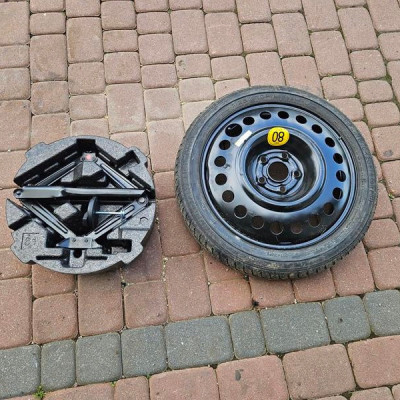 Koło dojazdowe zestaw naprawczy lewarek klucz dojazdówka Opel Mokka X